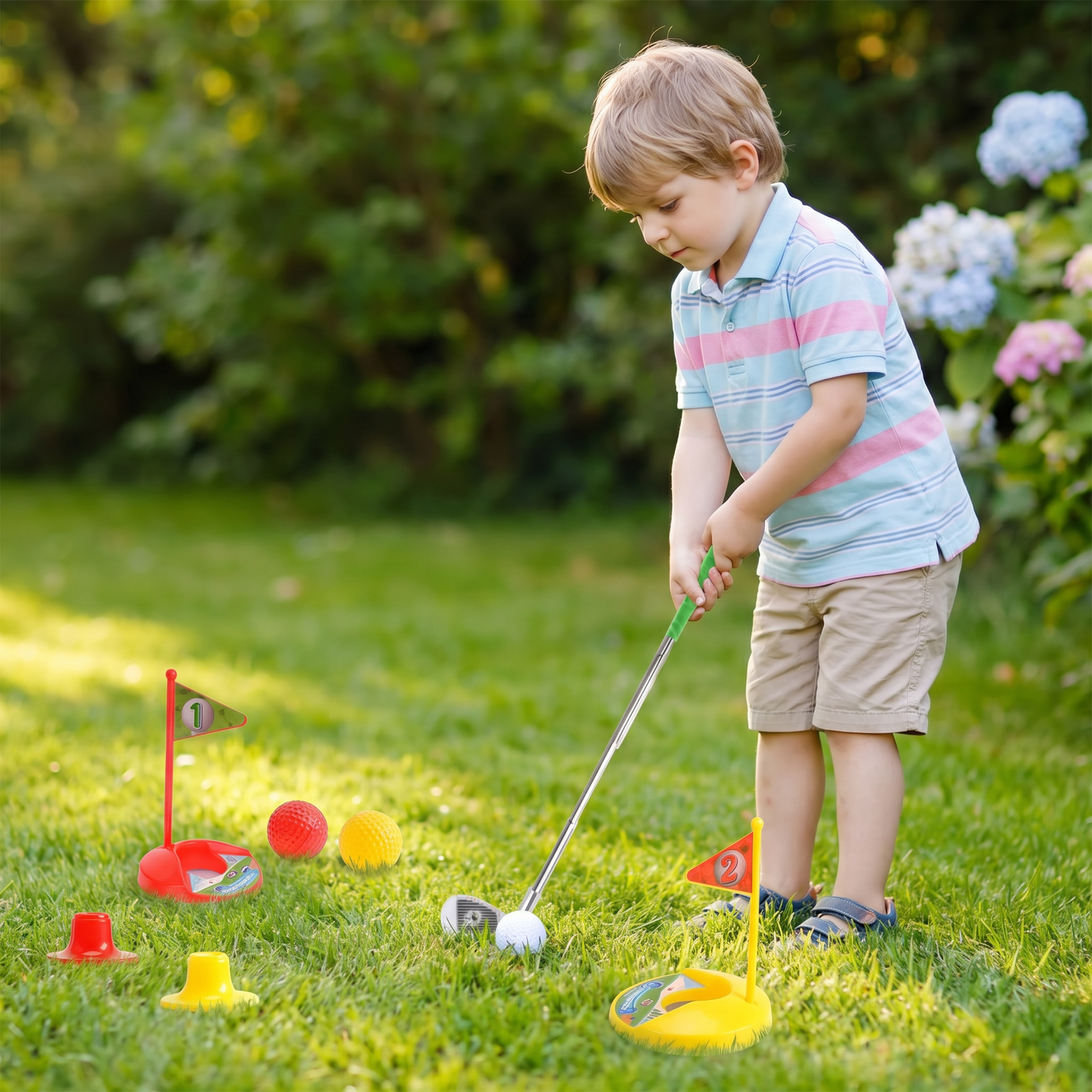 MiniSwing® Verstellbares Kinder Golfset